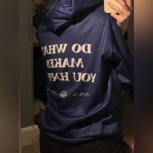 Cute navy blue sweatshirt